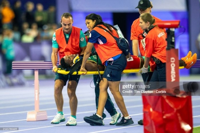 Efiopiyalik Jahon rekordchisi Olimpiada finalida hushidan ketdi