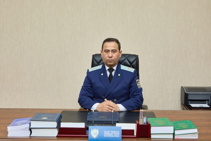 Тошкент вилоятига прокурор тайинланди