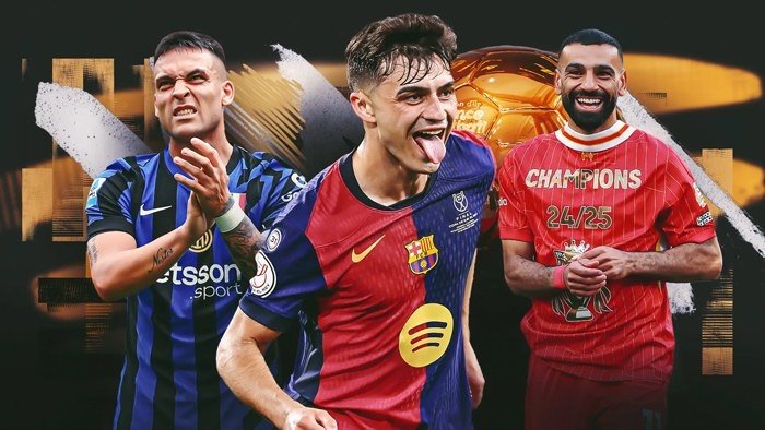 Goal.com'нинг «Олтин тўп» учун янги рейтинги: Педри 3 поғона кўтарилди