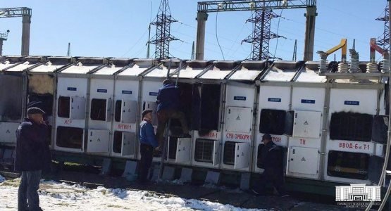 Qibray elektr stansiyasidagi yong‘in Toshkentning bir qismini suvsiz qoldirdi