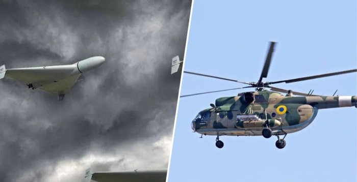Украинада Ми-8 вертолёти ҳалокатга учради, барча экипаж аъзолари ҳалок бўлди