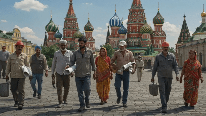 Rossiya hindistonlik mehnat muhojirlarini jalb qilmoqda