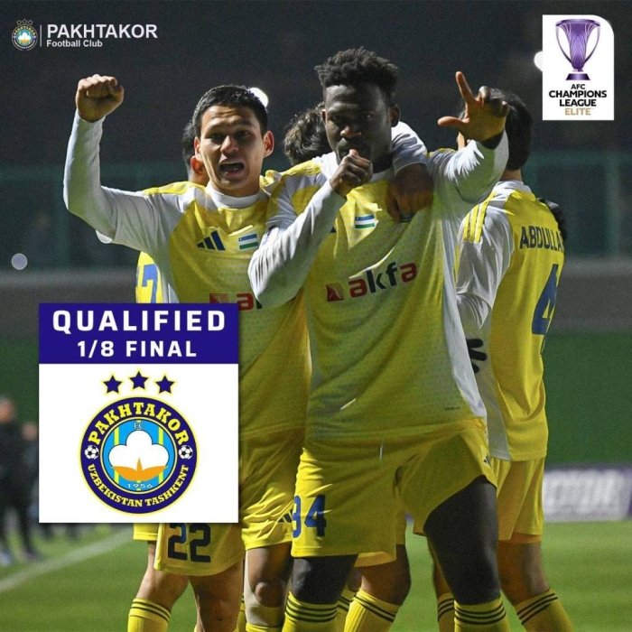 “Пахтакор” плей-офф босқичида “Ал-Ҳилол”га қарши ўйнайди