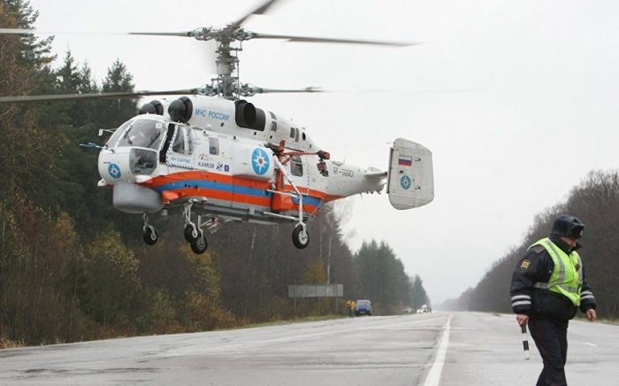 Украина разведкаси Москвада Россия ҳарбий вертолётини ёқиб юборди