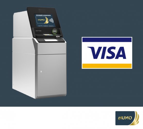HUMOning 250 dan ortiq bankomatlari Visa kartalarini qabul qilishni boshladi