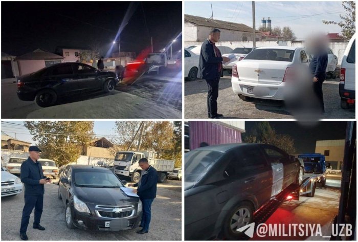 Qarzdorlik izidan: 1 400 dan ortiq avtomashina jarima maydonchasida