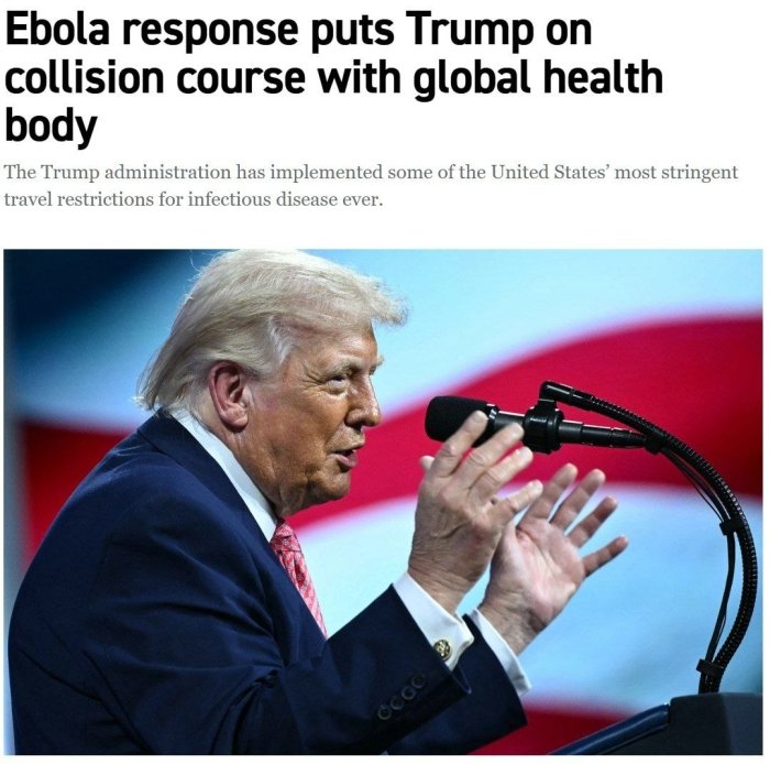 AQSh Ebola virusi sababli tarixdagi eng qat’iy cheklovlarni joriy etdi