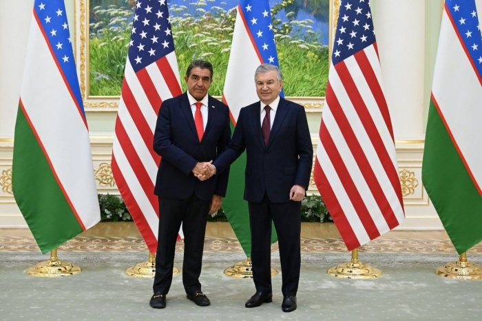 Shavkat Mirziyoyev AQSh prezidenti maxsus vakili bilan uchrashdi