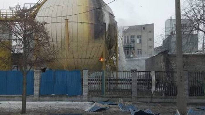 Россия Днепрдаги Америка заводига ҳужум қилди