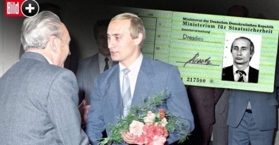 Germaniya razvedkasida Putinga tegishli guvohnoma topildi