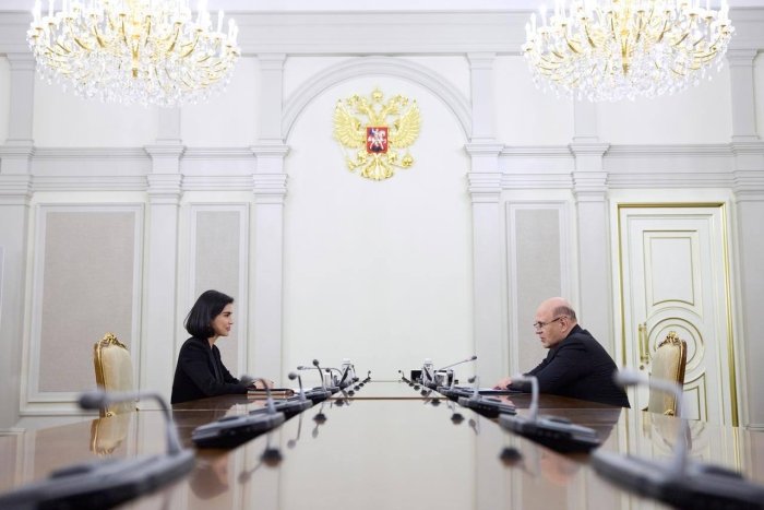 Saida Mirziyoyeva Moskvada Mixail Mishustin bilan uchrashdi