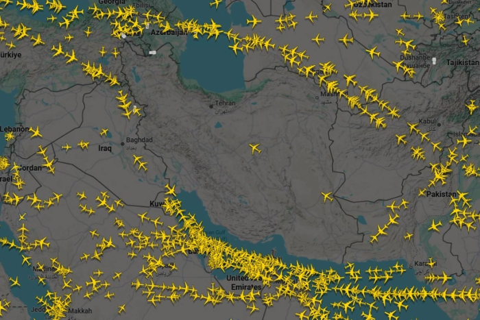 Eron deyarli barcha samolyotlar uchun o‘z havo hududini yopdi