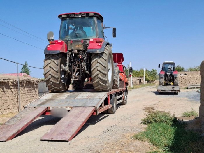 Qarz uchun 5 ta traktor xatlandi