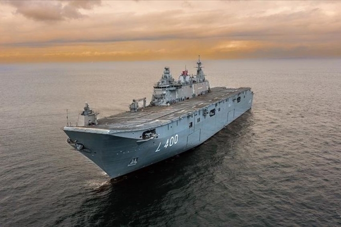 Туркия дронлар қўна оладиган дунёдаги илк десант кемасига эга бўлди