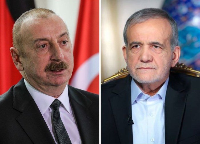 Mas’ud Pizishkiyon Ilhom Aliyevga Naxichevonga qilingan dron hujumiga Eronning aloqasi yo‘qligini aytdi