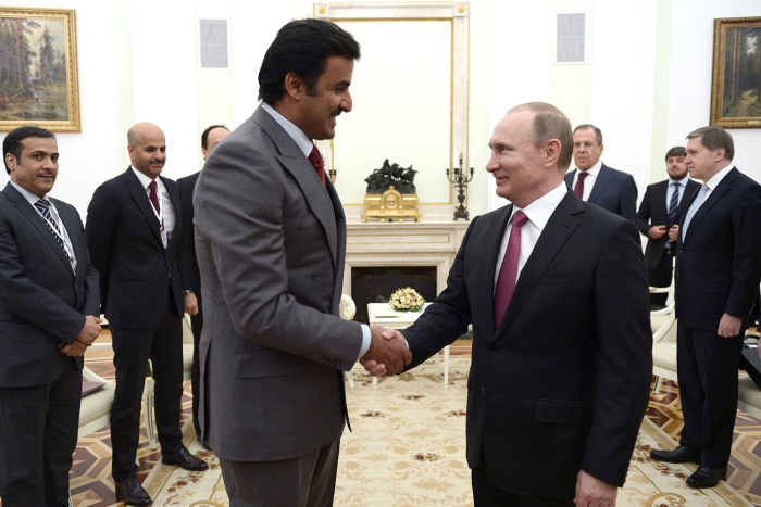 Putin Qatar amiri bilan telefon orqali muloqot qildi — Kreml
