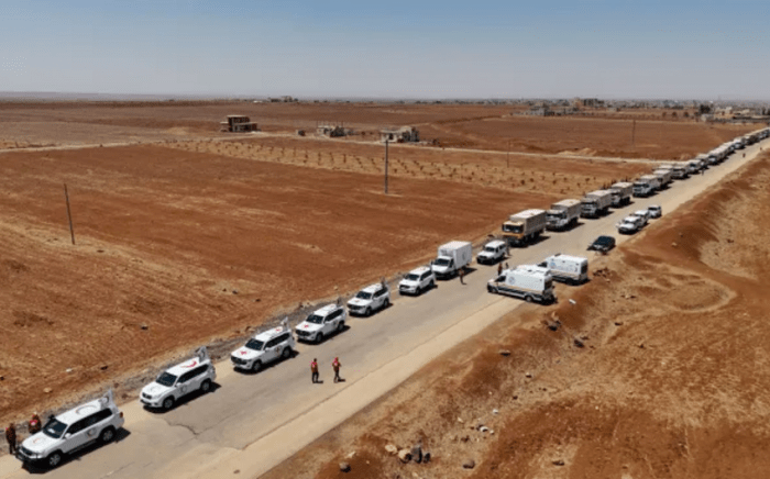 Сурияда Ас-Сувайдагача бўлган гуманитар коридор ёпилди