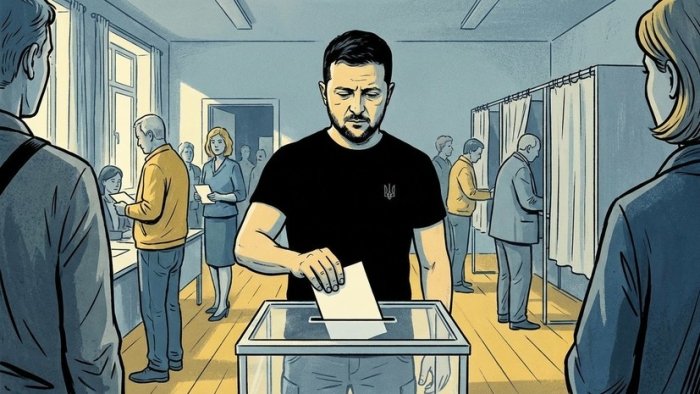 Зеленский: "Отишмани тўхтатинг — сайловлар ўтказилади"