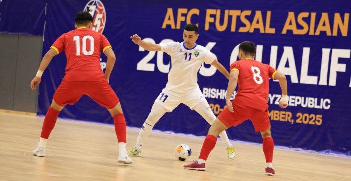 Футзал, Осиё кубоги саралаши. Ўзбекистон миллий жамоаси учинчи турда Қирғиз Республикасига имкониятни бой берди, аммо...