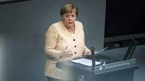 Ангела Меркель Бундестаг олдида сўнгги марта нутқ сўзлади