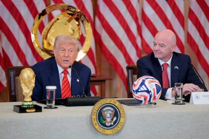 Трамп жаҳон чемпионатида намойишларга рухсат берди