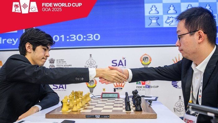 FIDE Jahon kubogi: Javohir Sindarov yana durang o‘ynadi, Yoqubboyev esa 4-o‘rinni egallab, 50 ming dollarni qo‘lga kiritdi