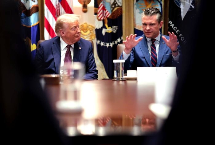 Tramp Pentagonni “Urush vazirligi” deb nomlashni istamoqda