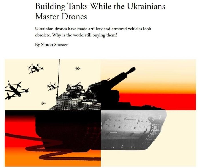 Rheinmetall раҳбари украин дронлари самарадорлигига шубҳа билдирди