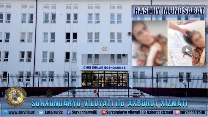 Сурхондарё вилоятида аёл ва унинг янги туғилган фарзандини молхонада оғир шароитда сақлаганлар қамалди