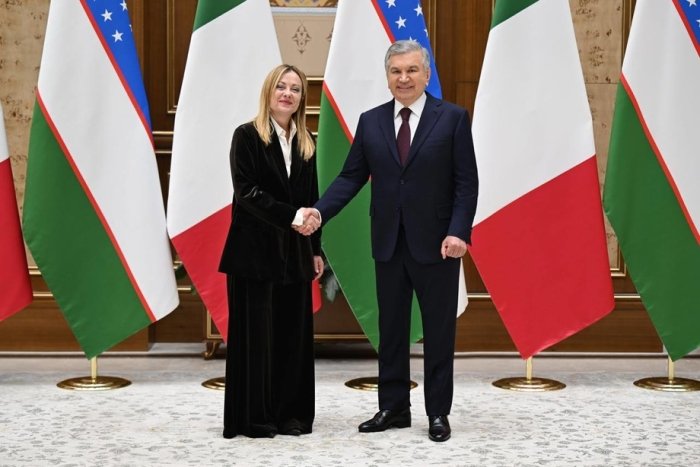 Shavkat Mirziyoyev Toshkentda Italiya bosh vaziri bilan uchrashdi