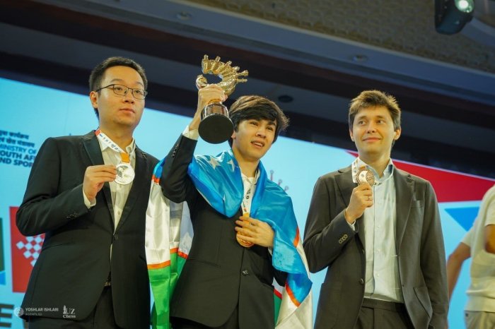 Жавоҳир Синдаров жаҳон кубогини ютган энг ёш шахматчига айланди