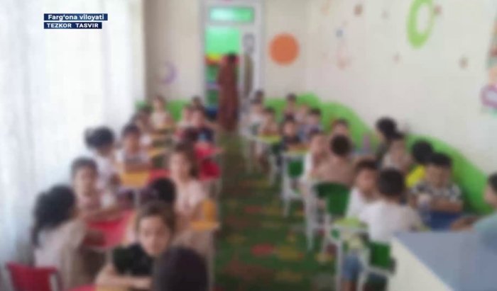 Фарғонада уй боғчасида 43 нафар болага ноқонуний диний сабоқ бериб келингани аниқланди