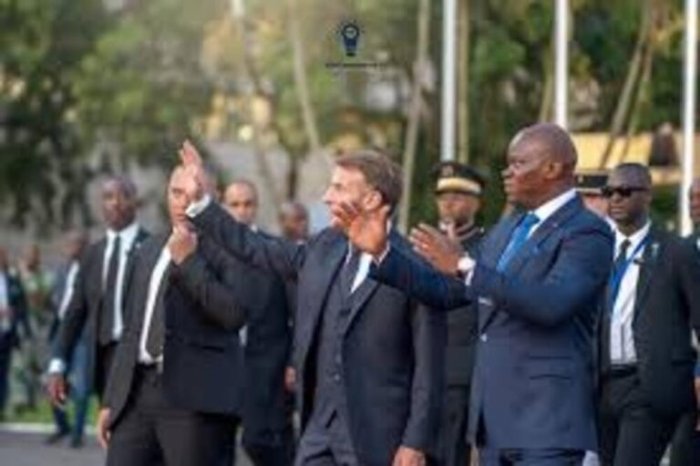 Makron Afrika safari doirasida Gabonga keldi