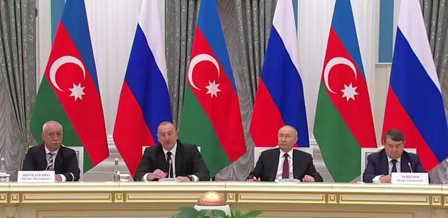  Putin va Ilhom Aliyev temir yo‘l sohasi faxriylari va xodimlari bilan uchrashuv o‘tkazdi