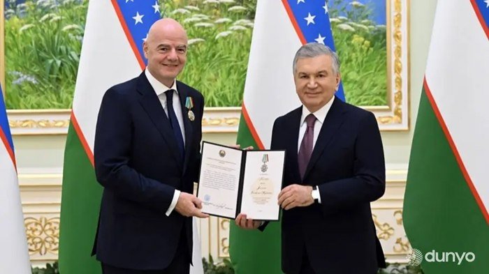 ФИФА президенти: «Ўзбекистон миллат сифатида ҳам, ҳамкор сифатида ҳам ишонч ва эътирофга лойиқ давлат»
