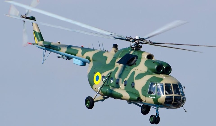 Ukrainaning Mi-8 harbiy vertolyoti Belarus chegarasini kesib o‘tdi