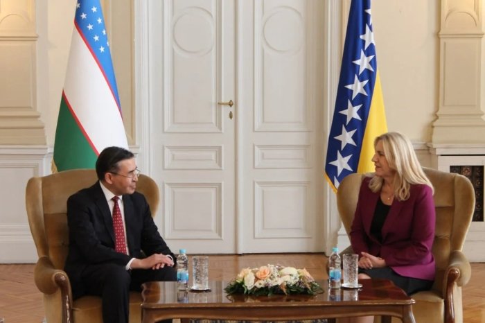Ўзбекистоннинг биринчи элчиси Босния ва Герцеговина Президиуми раисига ишонч ёрлиғини топширди