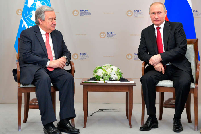 BMT Bosh kotibi Putinga don bitimini uzaytirish bo‘yicha maktub yo‘lladi