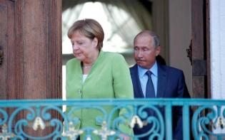 Берлинда Путин ва Меркель учрашуви. Қатъий музокаралар келишувсиз тугади