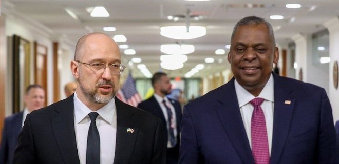 Украина бош вазири Денис Шмигал АҚШга ташриф буюрди 