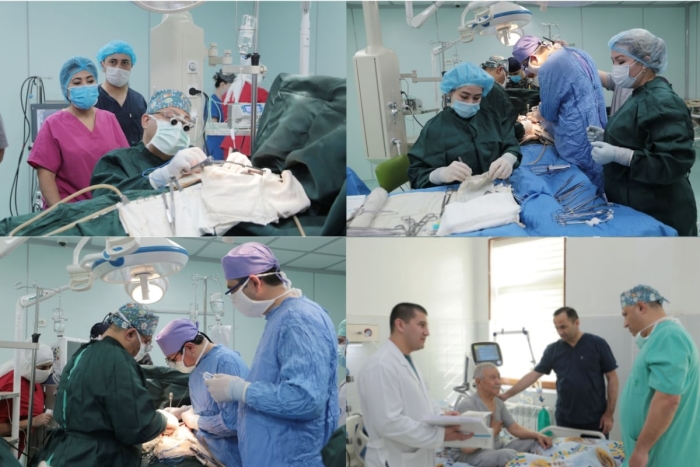 SSV: Buxoroda ilk bor ochiq yurakda murakkab kardioxirurgik operasiyalar o‘tkazildi