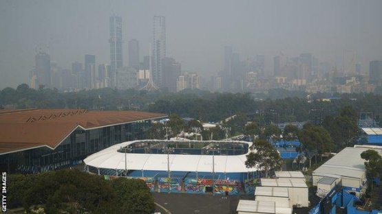 Australian Open иштирокчилари ёнғинлар тутунидан шикоят қилишмоқда