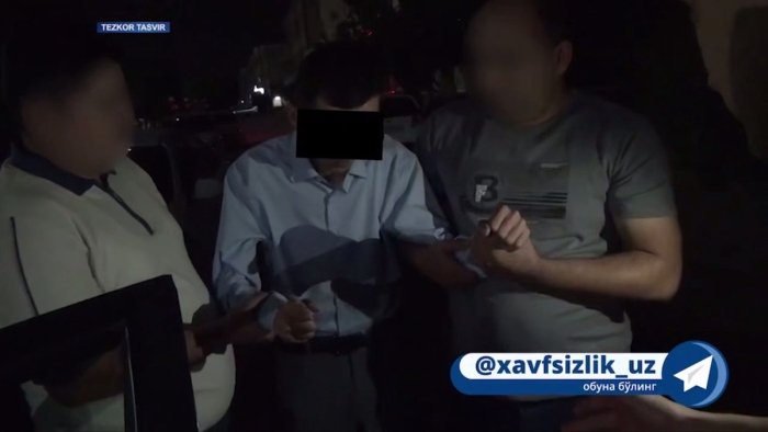 Surxondaryoda prokuror pora bilan qo‘lga tushdi