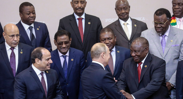 Putin yaqin orada bir necha Afrika davlati rahbarlaridan iborat delegasiyani qabul qilishi mumkin