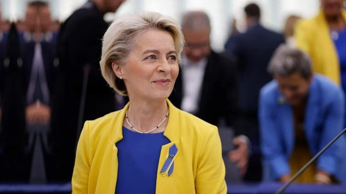 Урсула фон дер Ляйен Киевга бормоқчи