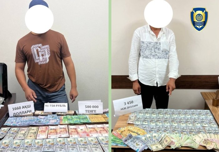 Dollar, tenge,rubl: Valyuta qimmatliklari savdosi bilan shug‘ullanib kelgan shaxslar ushlandi