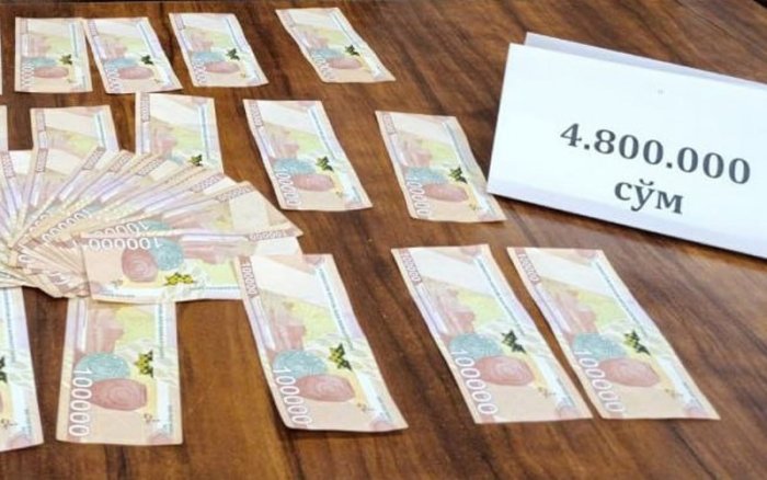 Жиззахда таълим тизими раҳбари пора билан ушланди