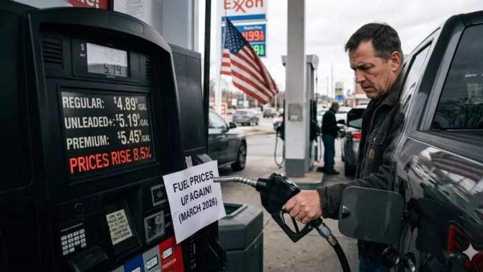 АҚШда бензиннинг ўртача нархи Эрон билан уруш бошланганидан бери 37 фоизга ошди