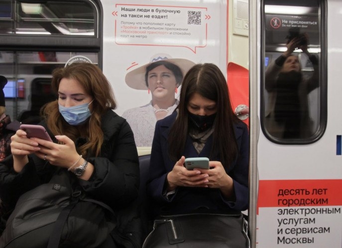 Moskva metrosida niqob rejimini joriy etishga tayyorlanmoqda