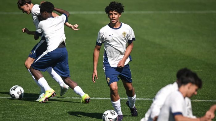 Кичик Криштиану Роналду "Реал Мадрид" машғулотларида кўриниш берди